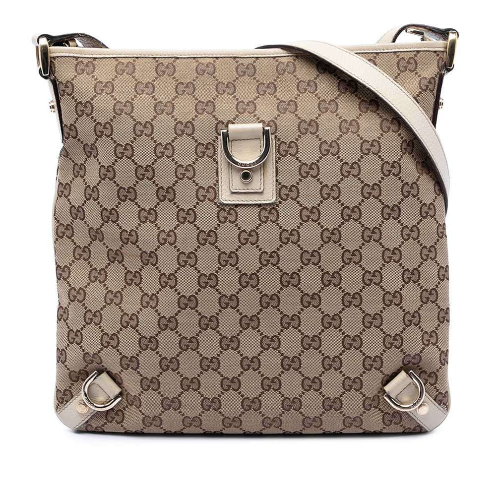 Pre-Loved Gucci GG Canvas Abbey D Ring Crossbody - Picture 1 of 7